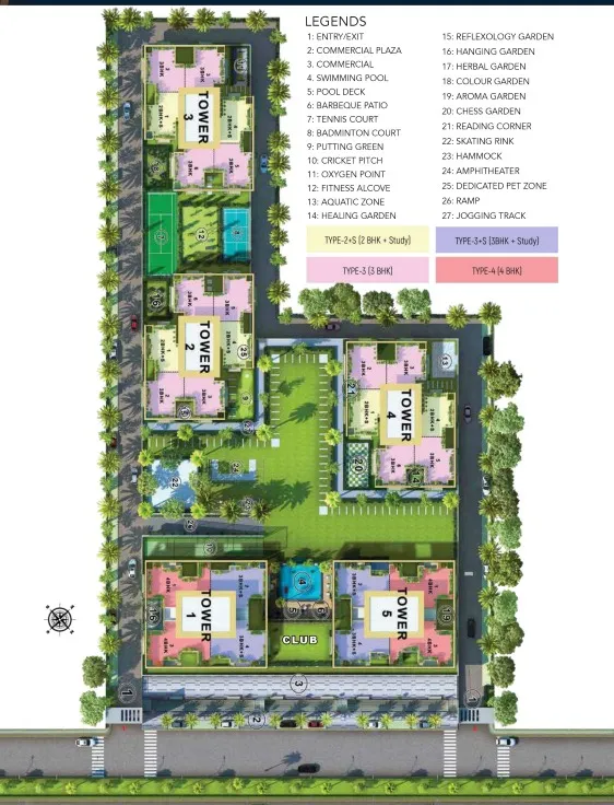 Trident Embassy RESO Site Plan